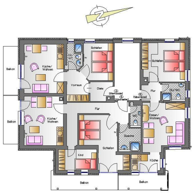 Fellhornhaus Ferienwohnungen โอเบอร์สทดอร์ฟ ภายนอก รูปภาพ