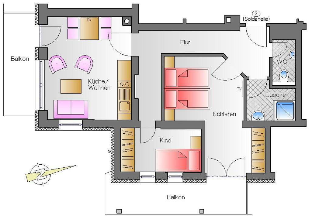 Fellhornhaus Ferienwohnungen โอเบอร์สทดอร์ฟ ภายนอก รูปภาพ